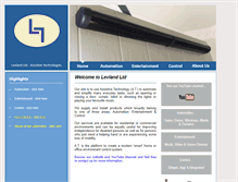 Tablet Screenshot of levland.com